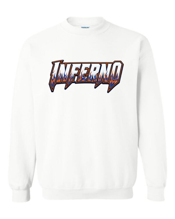 INFERNO - CREW NECK WHITE