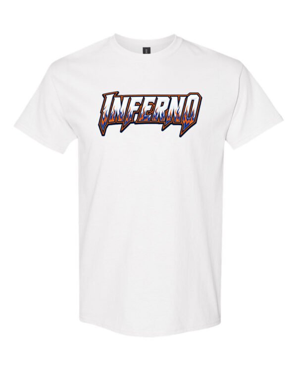 INFERNO – Cotton T-Shirt White