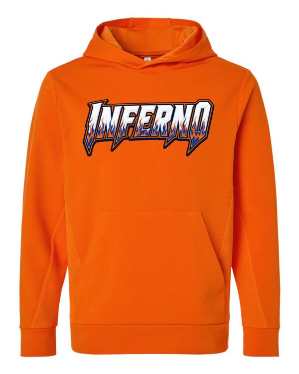 INFERNO - PULL Dry Fit Hoodie Orange